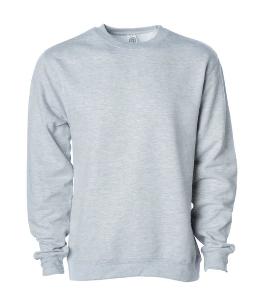 Independent - SS3000 Mid weight Crew neck - Grey heather - L