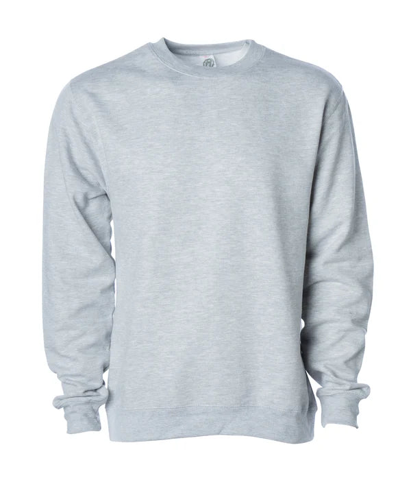 Independent - SS3000 Mid weight Crew neck - Grey heather - L