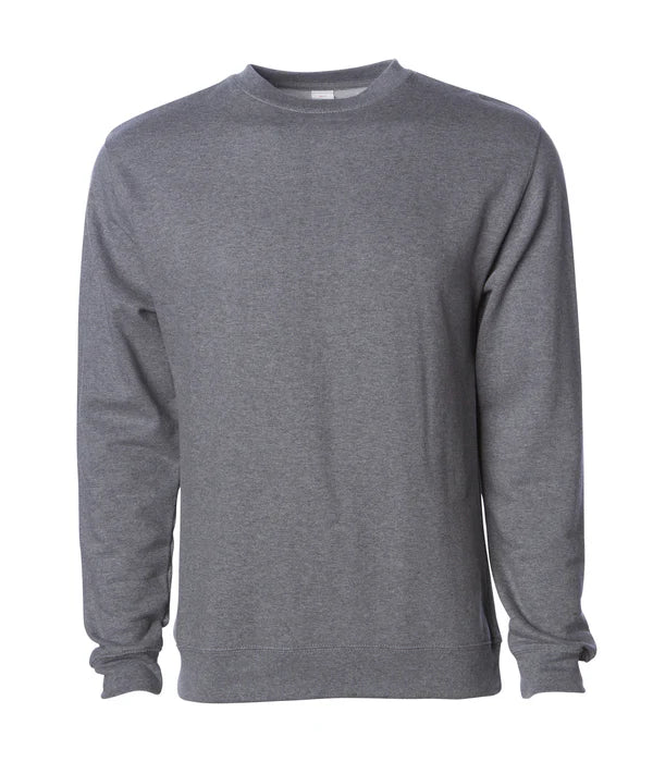 Independent - SS3000 Mid weight Crew neck - Gunmetal heather - L