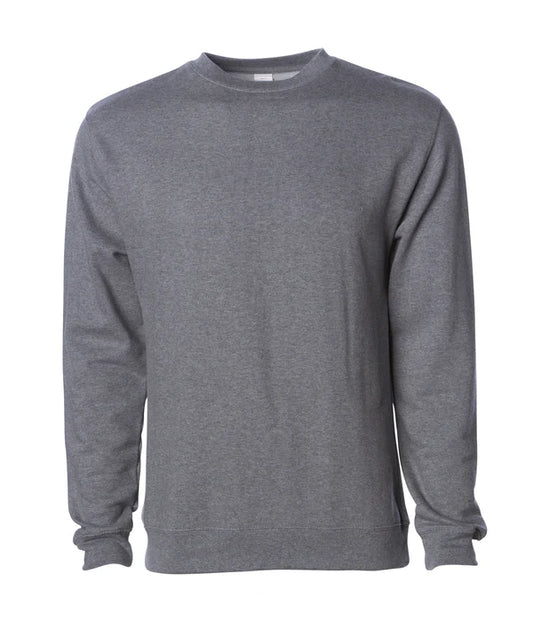 Independent - SS3000 Mid weight Crew neck - Gunmetal heather - L